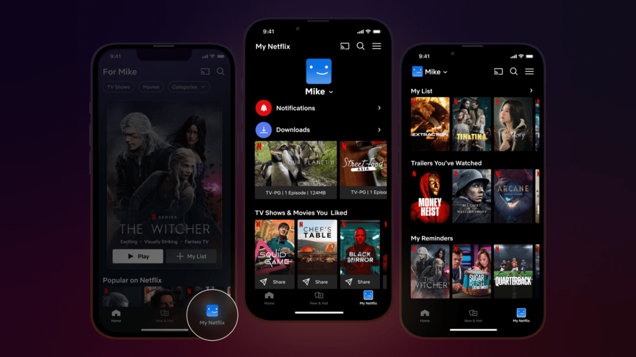 Netflix Mobil Uygulaması