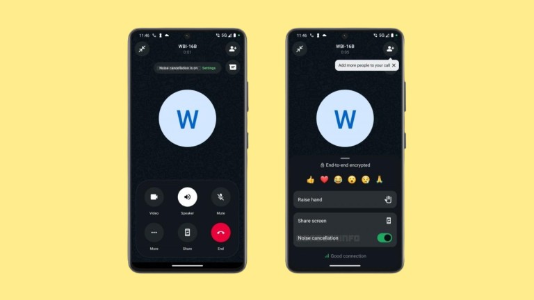 WhatsApp Android Beta’da Gürültü Engelleme Özelliği Başladı (v2.26.14.1)