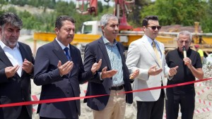 Beypazarı Yargı Mensuplarına Yeni Lojman İnşaatının Temeli Atıldı