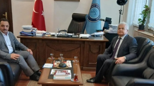 TİMBİR Başkanı Dr. Süleyman Basa’dan Prof. Dr. Reşat Kasap’a taziye ziyareti