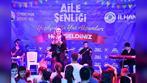 Yeşilyurt’ta Yaz Akşamları Etkinlikleri “Aile Şenlikleri” ile başladı, her yaşa eğlence sundu