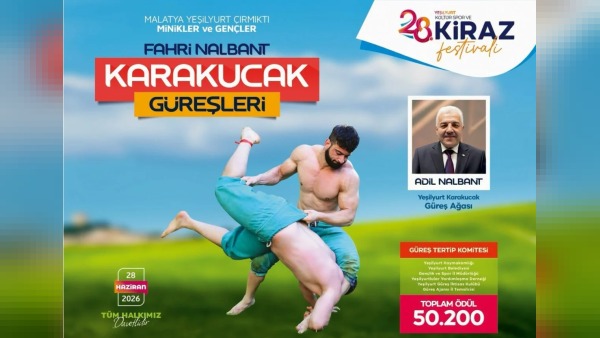 28 Haziran’da Yeşilyurt Çırmıktı’da Fahri Nalbant Karakucak Güreşleri düzenlenecek