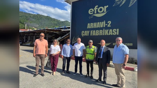 Artvin Ticaret Borsası, Efor Çay Fabrikası’nı ziyaret ederek istihdam katkısını değerlendirdi