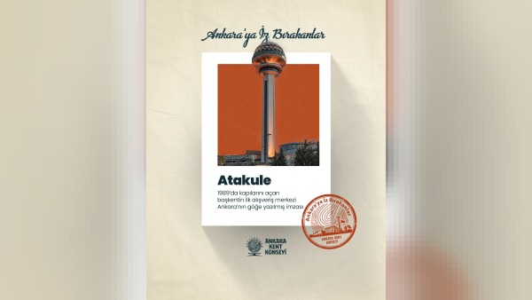 Atakule 1989’dan beri Ankara’nın simgesi ve kuşakların buluşma noktası oldu