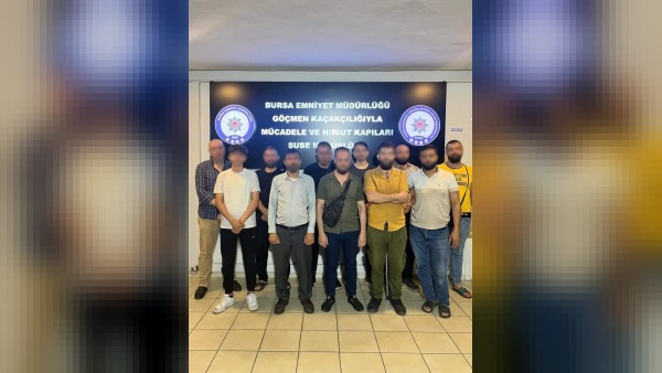 Bursa'da 3 bin 25 kişi sorgulandı, 6 yabancı uyruklu ve 2 şüpheli hakkında işlem yapıldı