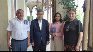Prof. Dr. Mehmet Yüce, Özbekistan’da medya iş birliğini güçlendirmek için göreve başladı