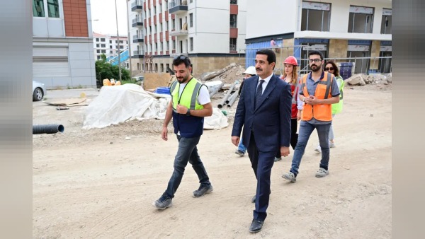 Battalgazi Belediye Başkanı Taşkın, Niyazi Mısri Rezerv Alanı'ndaki konut ve ticari projeleri inceledi