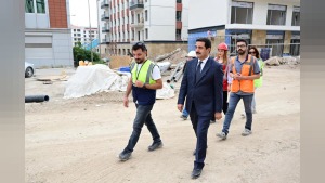 Battalgazi Belediye Başkanı Taşkın, Niyazi Mısri Rezerv Alanı'ndaki konut ve ticari projeleri inceledi