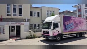 Yeni nesil mamografi cihazlı mobil araçla ücretsiz meme, rahim ağzı ve bağırsak kanseri taraması