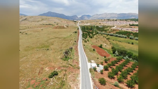Doğanşehir’de 6,5 kilometrelik yol çalışması tamamlandı, 800 hane rahat nefes aldı
