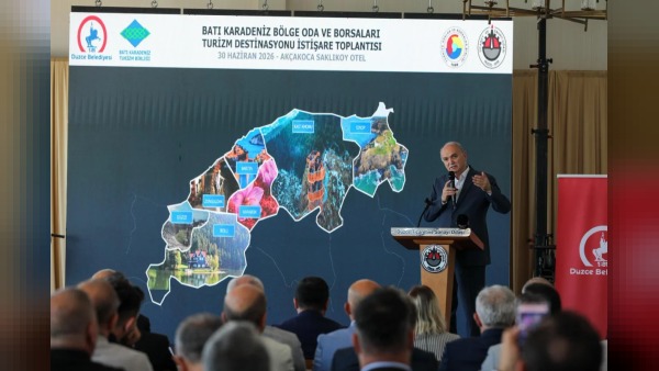 Düzce Belediye Başkanı Dr. Faruk Özlü, Batı Karadeniz turizmi için iş birliği çağrısı yaptı