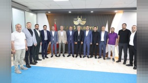 Elazığspor Başkanı Toprak ve Belediye Başkanı Şerifoğulları yeni sezon iş birliğini görüştü