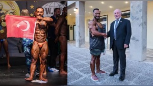 İskenderunlu Reha Reyhanoğlu, 13-14 Haziran WFF Dünya Şampiyonasında Çift Altın Madalya Kazandı