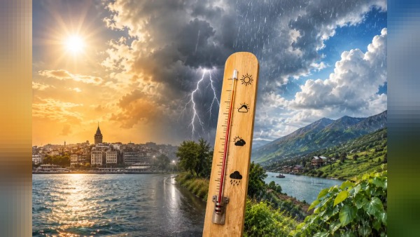 Meteoroloji’den hafta sonu uyarısı: 40-60 km rüzgar, sağanak bekleniyor