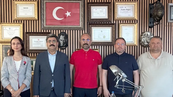 AK Parti heyetinden M. Erdem Tokuş’a ziyaret