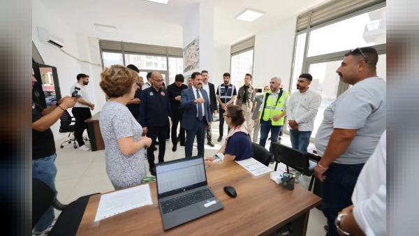 Hatay Valisi Masatlı, Bakanlık Bilgilendirme ve Uzlaşma Ofislerini ziyaret etti