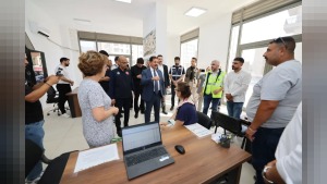 Hatay Valisi Masatlı, Bakanlık Bilgilendirme ve Uzlaşma Ofislerini ziyaret etti
