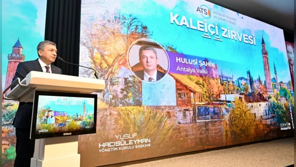 Kaleiçi’nin geleceği ATSO’da konuşuldu: Otopark ve görsel kirlilik öncelik oldu