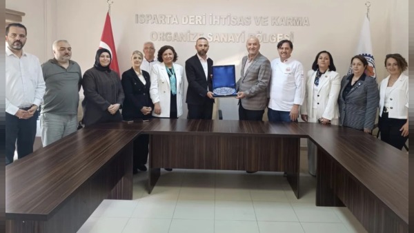 Isparta Mehir Aile Platformu, Deri İhtisas OSB’yi ziyaret etti