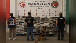 Kapıkule’de 1 ton 153 kilo uyuşturucu: 1 milyar 37 milyon TL