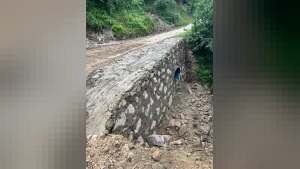 Kuzgun Köyü’nde menfez altı boşaldı: tehlike 1 günde giderildi