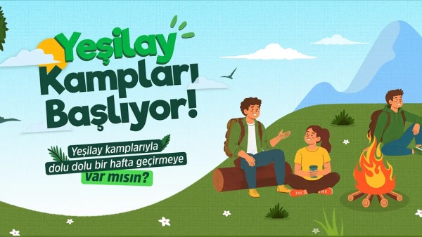 Yeşilay gençlik ve tematik kampları için başvurular başladı