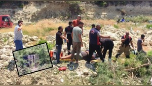 Kuruyer’de fren boşalan kamyon devrildi: sürücü yaralandı