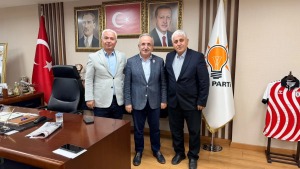 Hamdi Erdem ve Erol Kutlu, Samsun’da Köse’yi ziyaret etti
