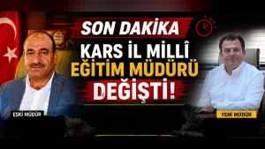 Kars’ta yeni İl Millî Eğitim Müdürü Vasıf Munis göreve başladı