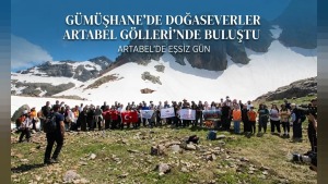 Artabel Doğa ve Dağcılık Spor Kulübü 95 kişiyle doğa yürüyüşü düzenledi