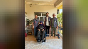 Şanlıurfa’da ortopedik engelli kadının yardım talebine hızlı destek