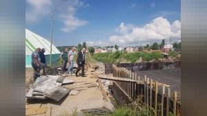 DSİ Sarıkamış’ta taşkın riskine karşı projedeki çalışmaları yerinde inceledi